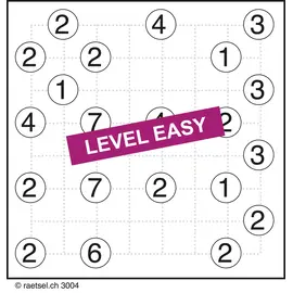 Hashi 8 x 8 *Easy* (Stufe 2 von 5)