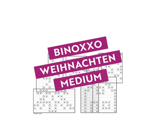 Vorschaubild Binoxxo Motiv Weihnachtsszene Motiv 2 Schwierigkeitsgrad Medium